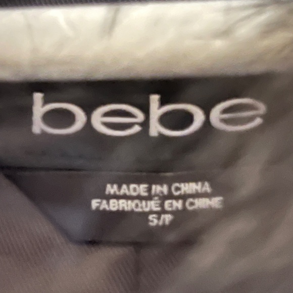 EUC bebe faux fur vest - S/P - Picture 5 of 5